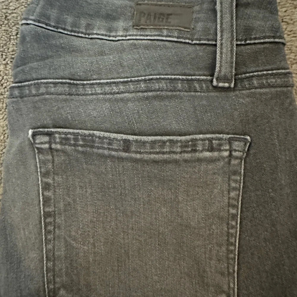 Paige Women's Verdugo Ultra Skinny Gray Jeans 27 - Picture 3 of 5